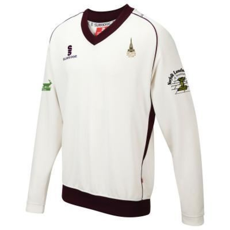 Snettisham CC - Junior Curve Long Sleeved Sweater